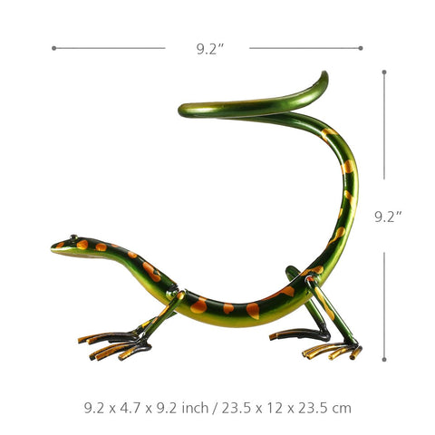 Gecko Iron Wine Rack Bottle Holder - Belly Pots