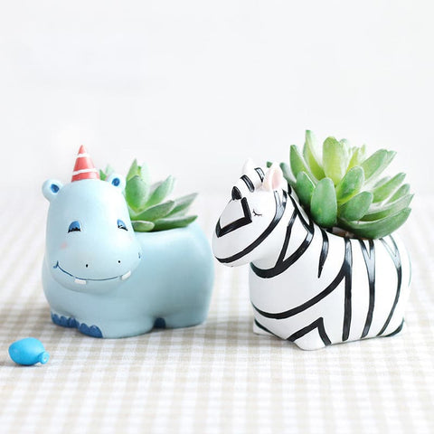 Animal Resin Succulent Plant Pot - 1PC - Belly Pots