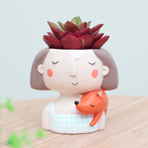Flower Girls Planter Set - 4pcs - Belly Pots