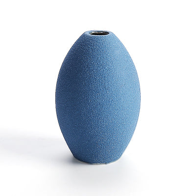 European Small Grind Glaze Vase - 1pc - Belly Pots