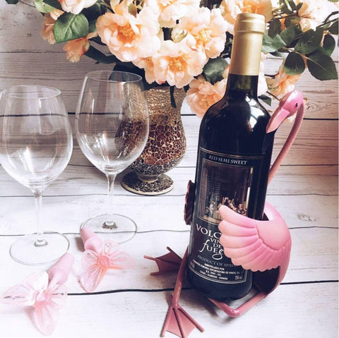 Flamingo Wine Holder - Belly Pots