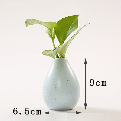 Creative Mini Ceramic Vase - 1pc - Belly Pots