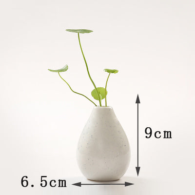 Creative Mini Ceramic Vase - 1pc - Belly Pots