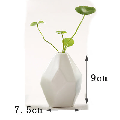 Creative Mini Ceramic Vase - 1pc - Belly Pots