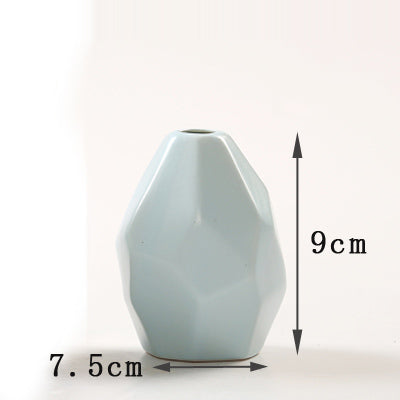 Creative Mini Ceramic Vase - 1pc - Belly Pots