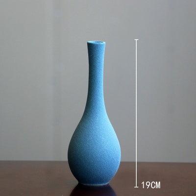 Modern Grind Ceramic Vase - 1pc - Belly Pots