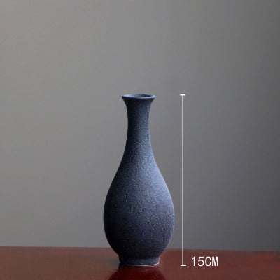 Modern Grind Ceramic Vase - 1pc - Belly Pots