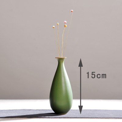Creative Green Ceramic vase - Belly Pots