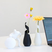 Elegant Nordic Wooden PLA Vase for Home Décor