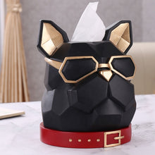 Nordic Figurine Decoration Creative Tissue Box Resin Decorations Gifts Crafts Resin Dog Statue Home Decor