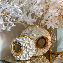 Factory Direct Electroplating Gold Light Luxury Decoration Simple Flower Desktop Ornaments Flower Shop Ceramic Vase for Home