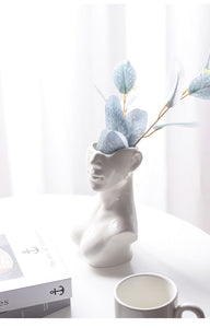 Modern Body Ceramic Flower Vase