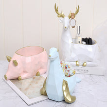 2021 HOT SELLING RESIN ANIMAL CANDY BOX STORAGE BOX DEER PIG SEA LION FIGURINES INDOOR TABLETOP DECORATION GIFT LUXURY SOUVENIR