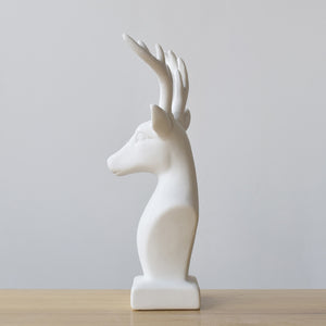 Christmas Deer Head Home Interior Figurine - Belly Pots