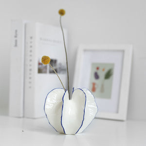 Wholesale Creative Ceramic Handmade Vase Flower Art Crafts Modern Half-Length Vase