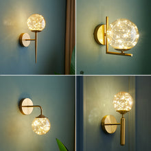 Modern Nordic Wall Lamp Gold Gypsophila Sconce beside Bedroom Creative Stair Indoor Home Background Wall Lamp Light Decoration