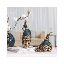 Wholesale Modern Luxury Home Decor Accessories Ceramic Girl Dancer Furnishing Articles Ceramic Home Decorations