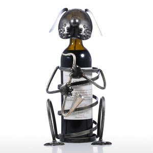 Puppy Wine Rack with Music Band - Belly Pots