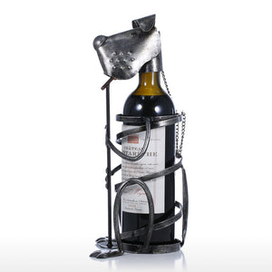 Puppy Wine Rack with Music Band - Belly Pots