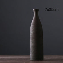 European Colored Ceramic Vase - 1pc - Belly Pots