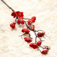 Plum Cherry Blossoms Artificial Silk flowers - Belly Pots