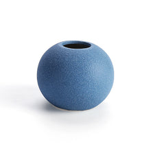 European Small Grind Glaze Vase - 1pc - Belly Pots
