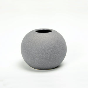 European Small Grind Glaze Vase - 1pc - Belly Pots