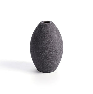 European Small Grind Glaze Vase - 1pc - Belly Pots