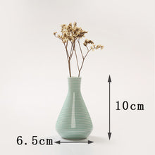 Creative Mini Ceramic Vase - 1pc - Belly Pots