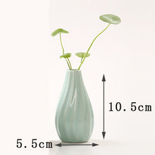 Creative Mini Ceramic Vase - 1pc - Belly Pots