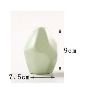 Creative Mini Ceramic Vase - 1pc - Belly Pots