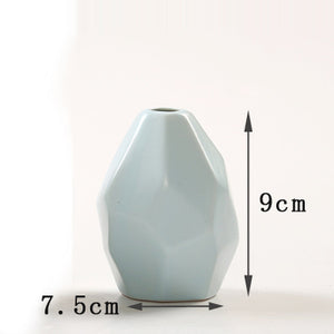 Creative Mini Ceramic Vase - 1pc - Belly Pots