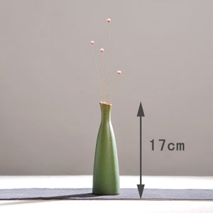 Creative Green Ceramic vase - Belly Pots