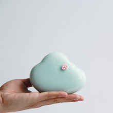Creative White Clouds Ceramic Vase - Belly Pots